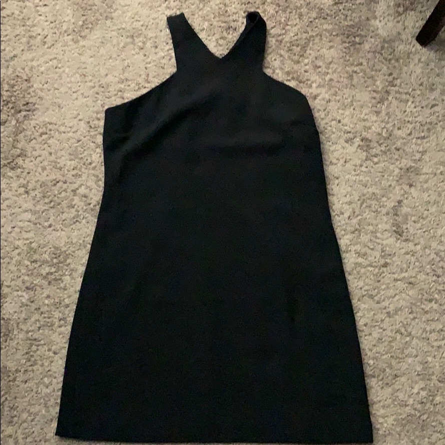 Black Solid Dress